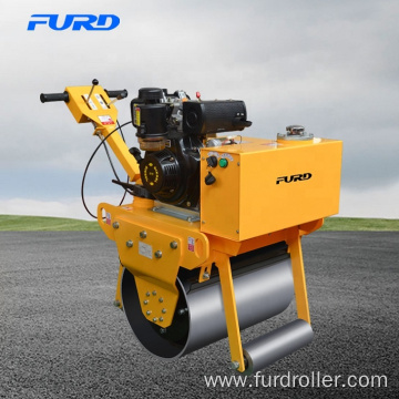 New Walk Behind Diesel Engine Road Roller Vibrator For Sale